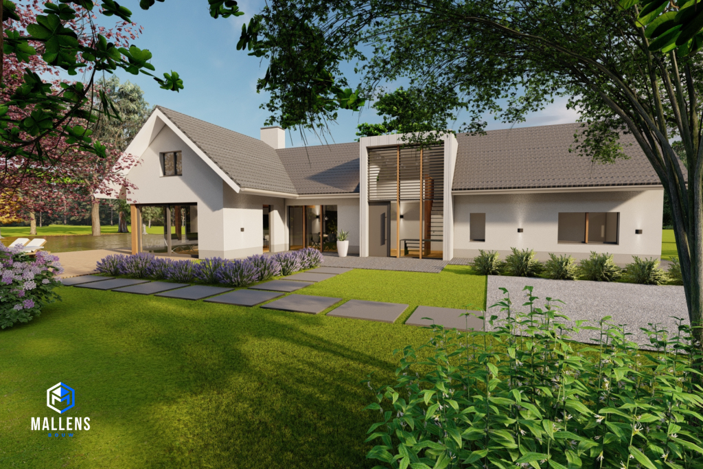 Transformatie bosvilla Oisterwijk